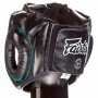 Fairtex HG3 Боксерский Шлем Тайский Бокс "Full Coverage Style" Черный